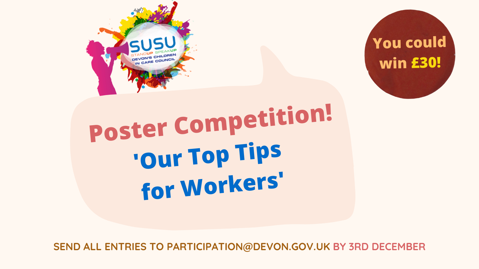 Top tips poster competition