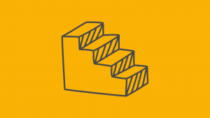 a graphic of some steps