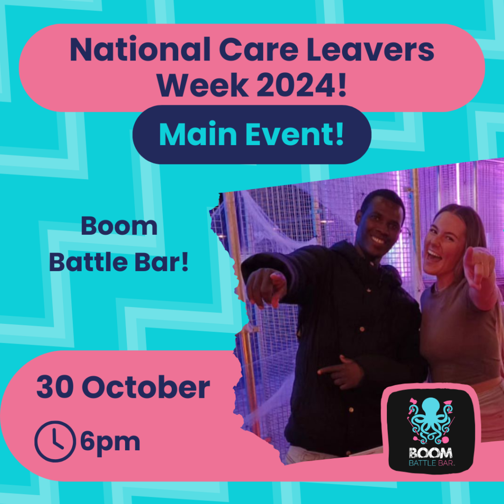 Take a look at our events for National Care leavers Week!