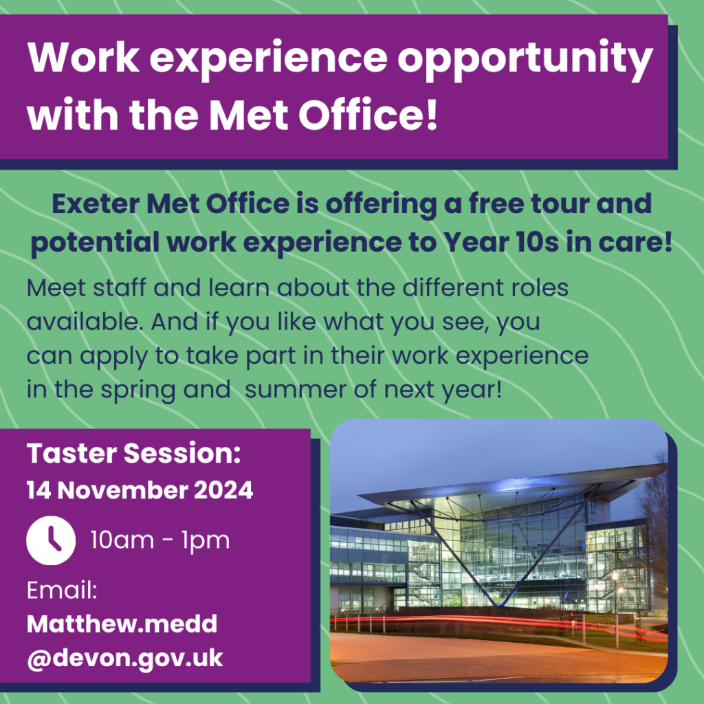 Join this work experience opportunity with the Met Office!