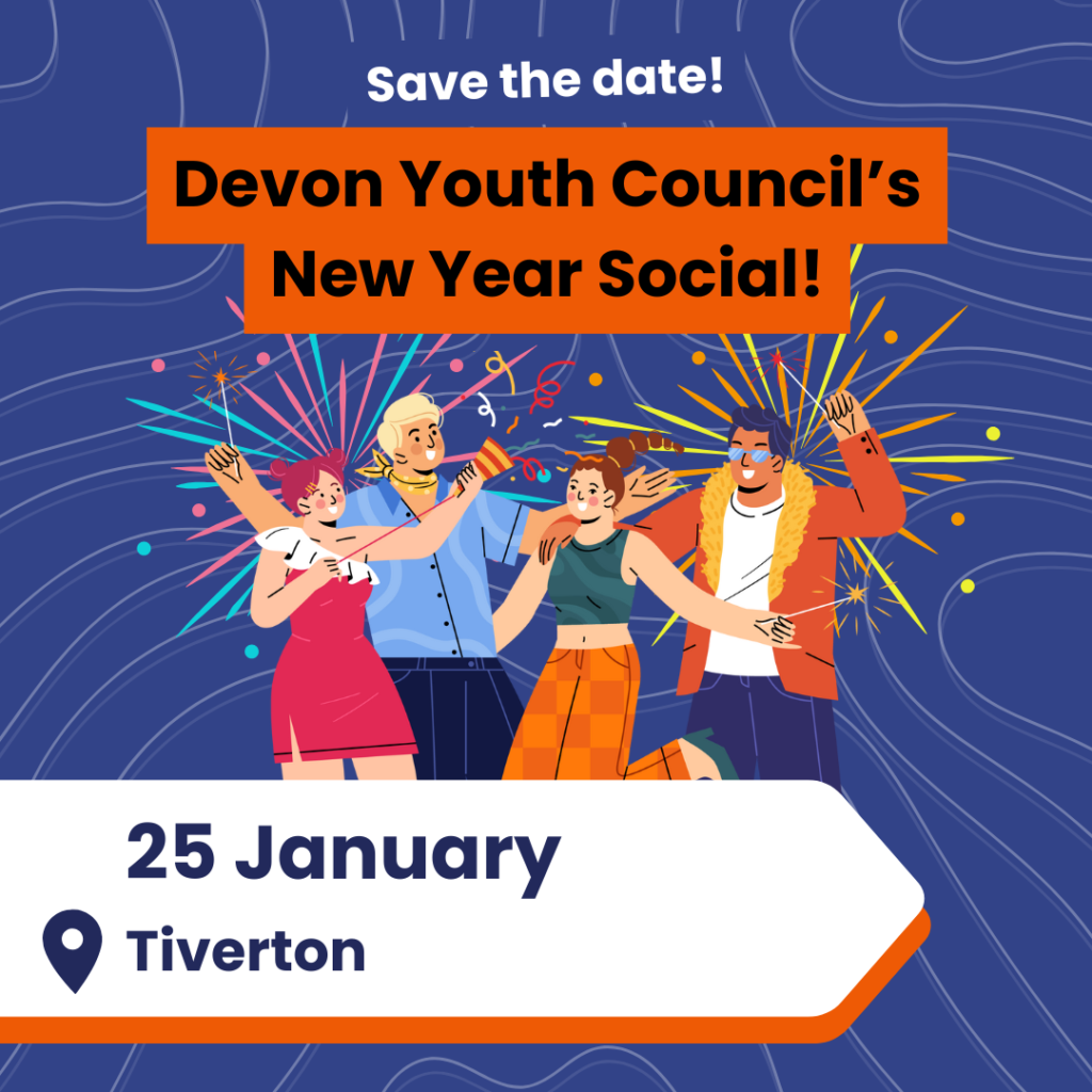 Join our New Year’s social event with Devon Youth Council