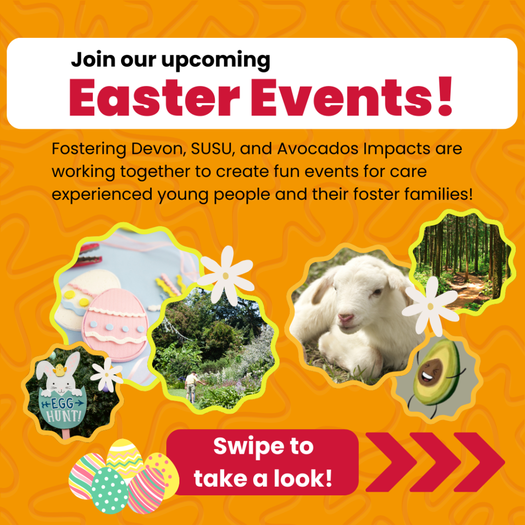 Join our fun Easter events for young people and their foster families!
