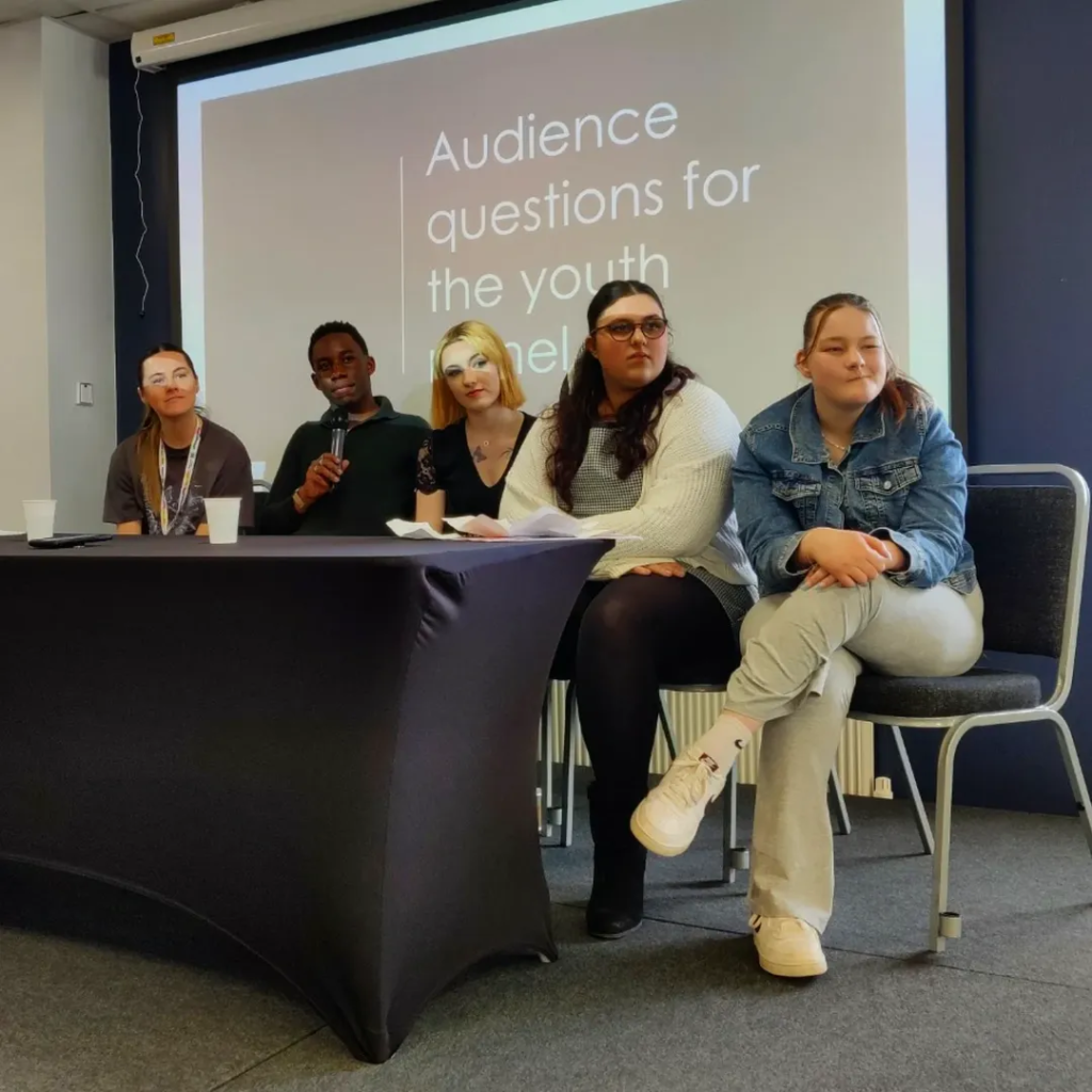 We spoke at the Children’s Services conference yesterday!