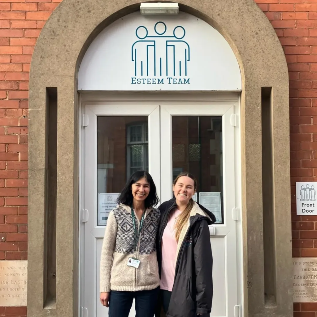 We met with young people working with the Esteem Team!