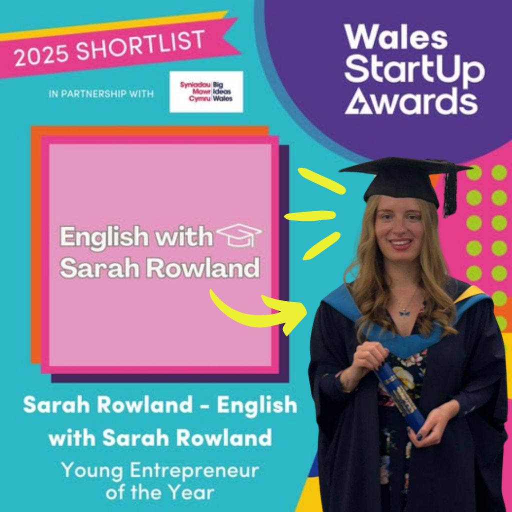 Congrats to Sarah for making it in the Young Entrepreneur Awards!