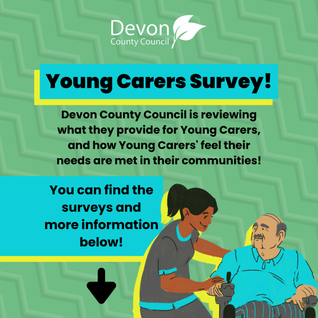 Fill in the young carers survey that will help shape their support!