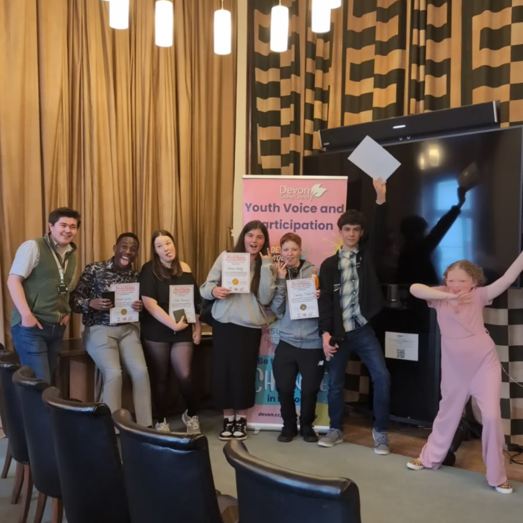 Over 60 people joined us for our annual Youth Voice Awards!
