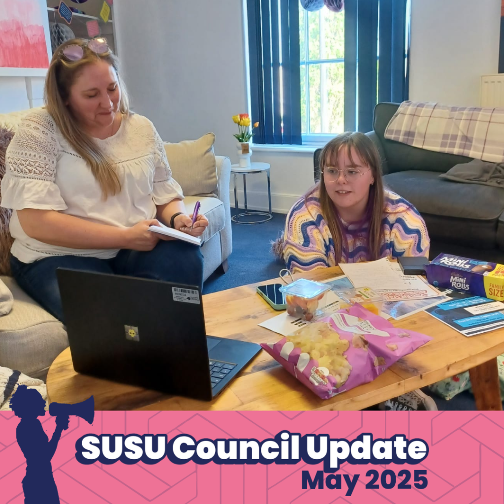 Take a look at what we discussed in our May SUSU Council meeting!