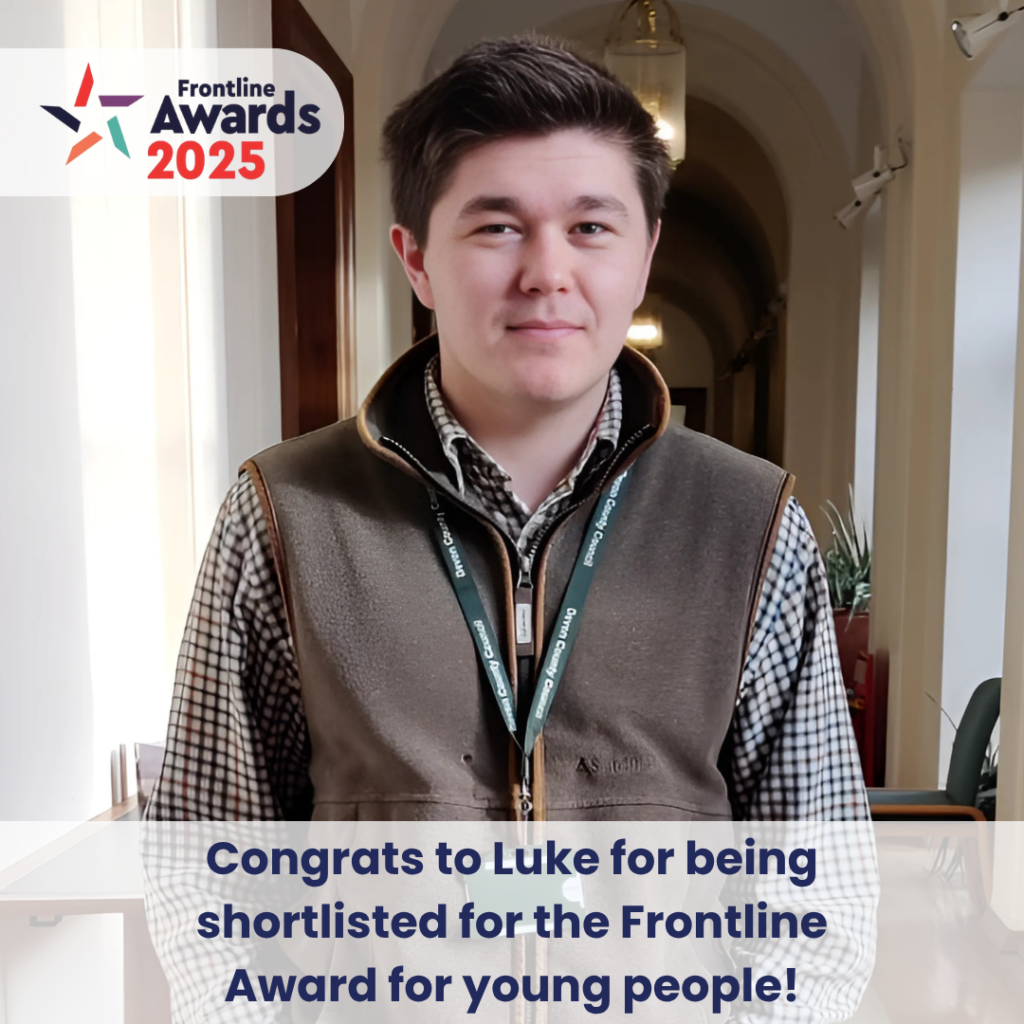 Congrats to Luke for being shortlisted for the Frontline Award!