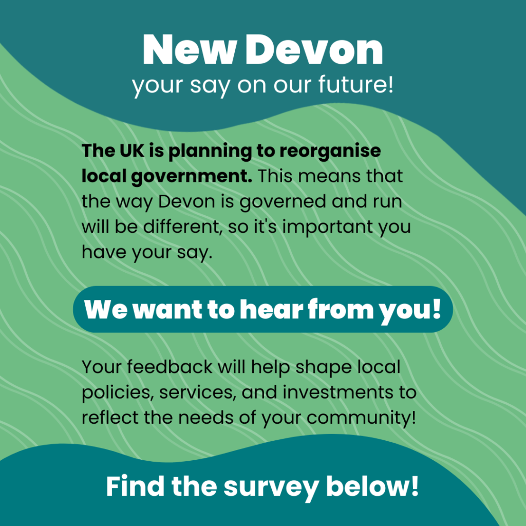 Help shape your future local government in this short survey!