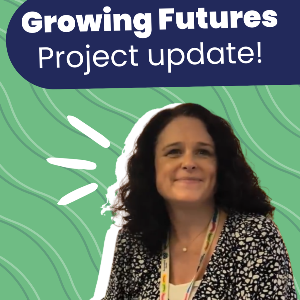 Ange and Vikki had a chat about an important project: Growing Futures!