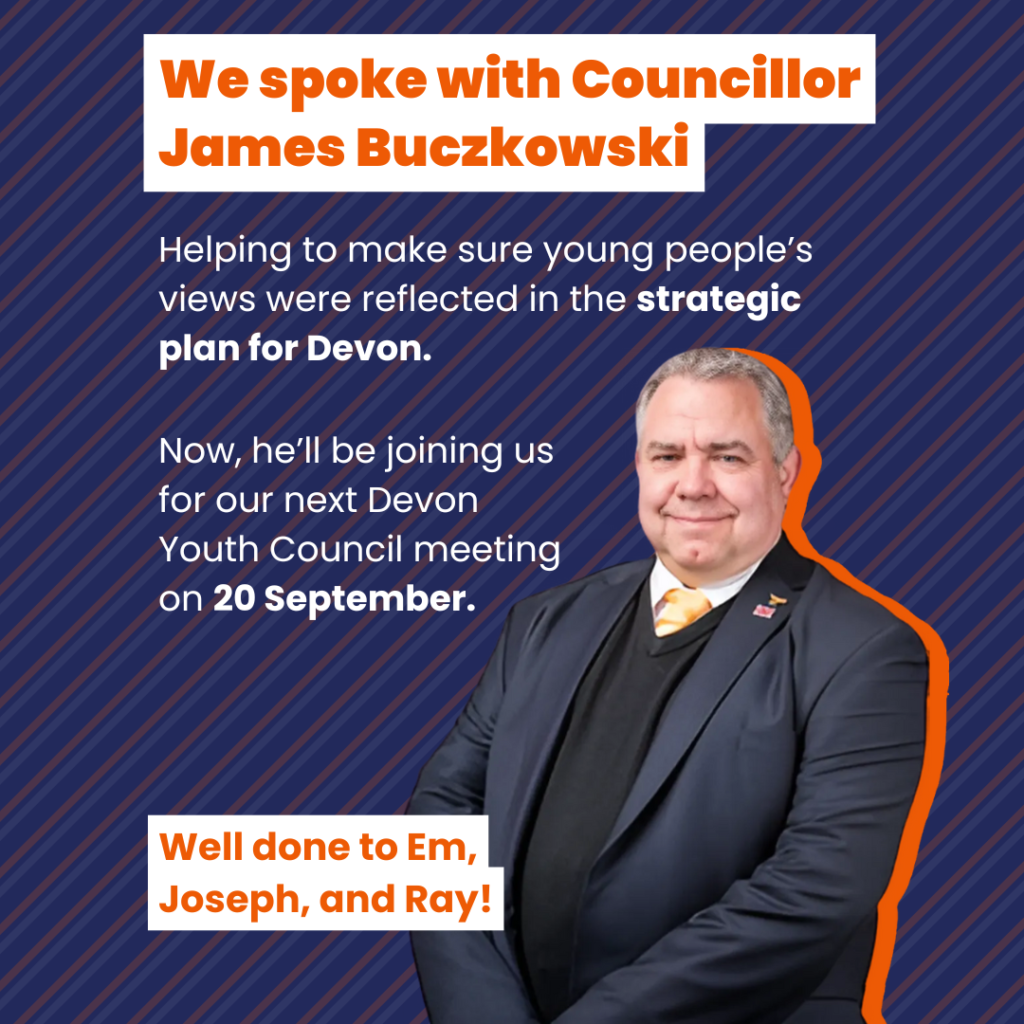 We spoke to Councillor Buczkowski and helped create a strategic plan!