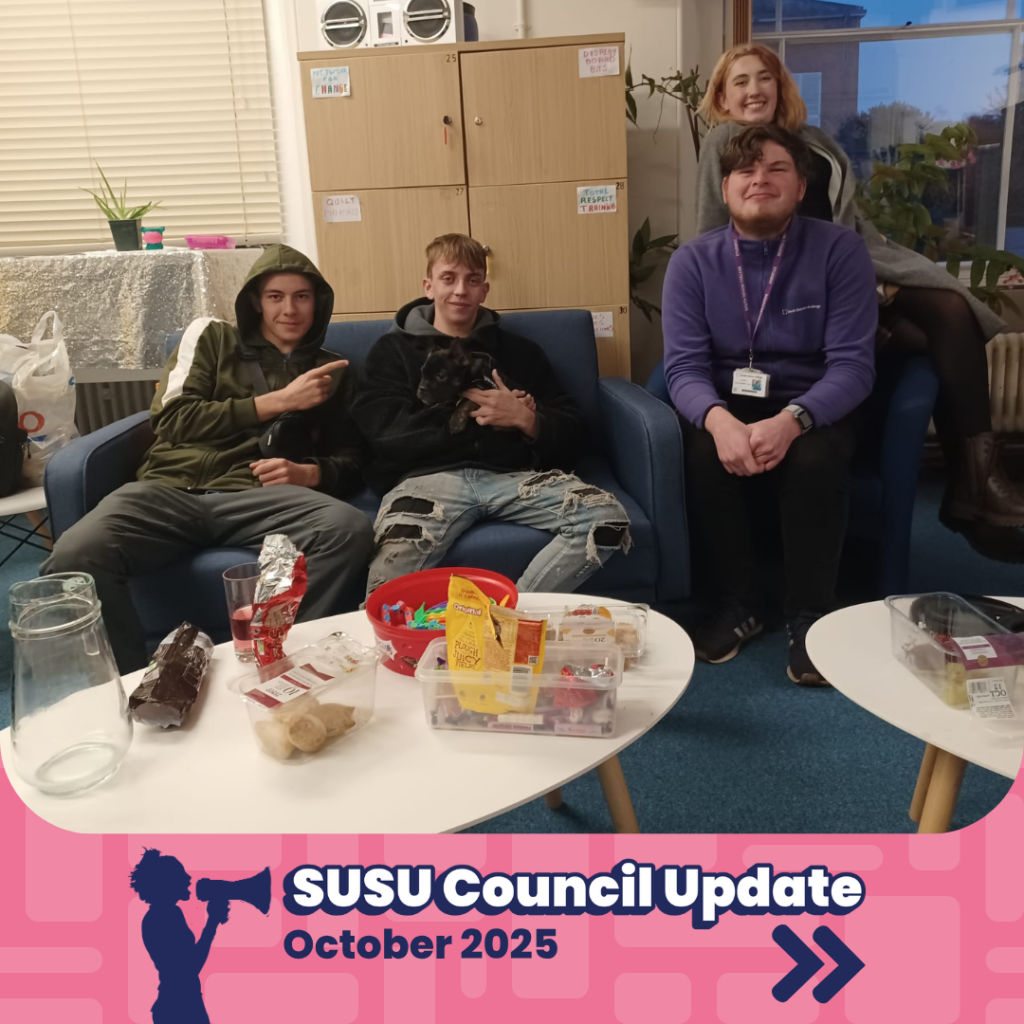 Take a look at what we got up to in our October SUSU Council meeting!