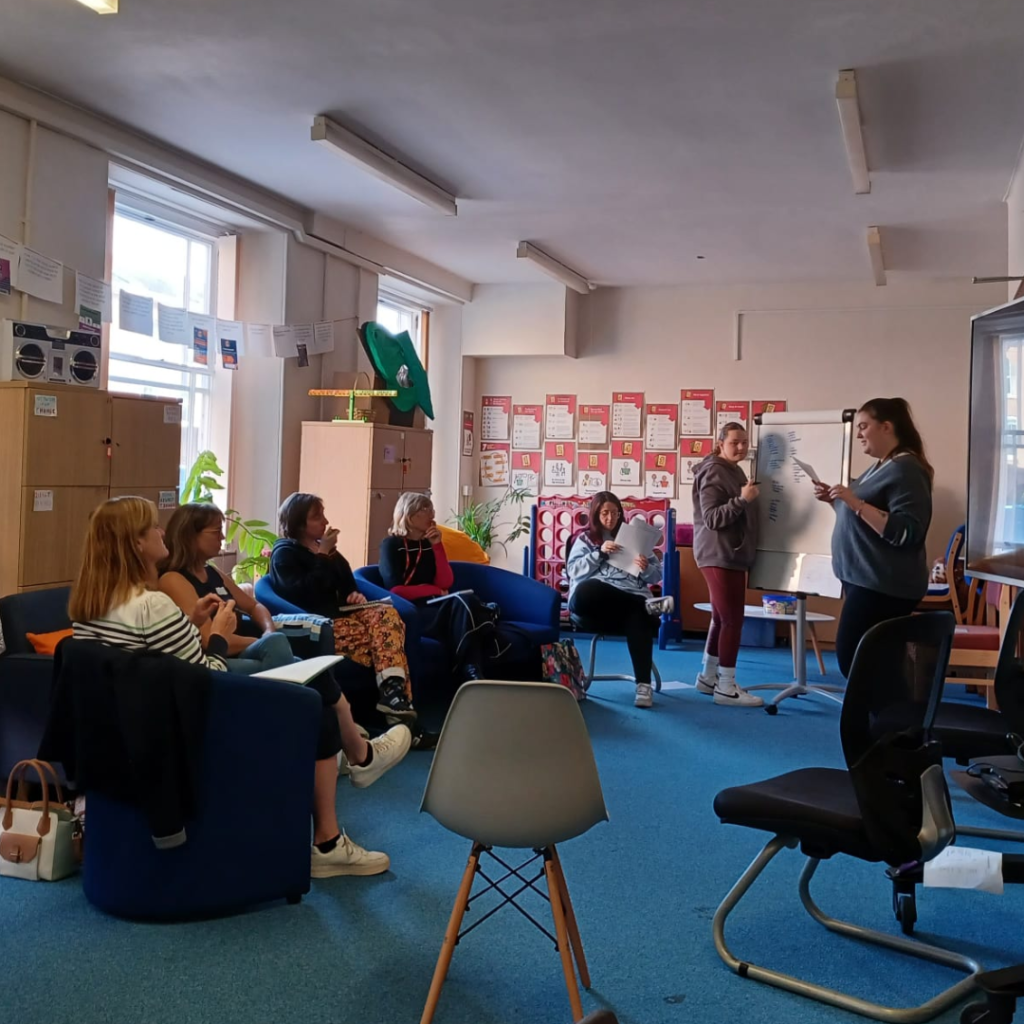 Ana, Eloise, and Ellie ran our recent Total Respect Training session!