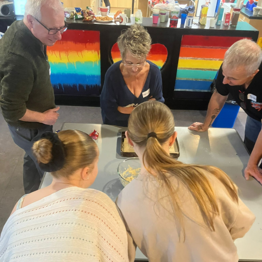 We were joined by 5 young people in our Skills to Foster training day!