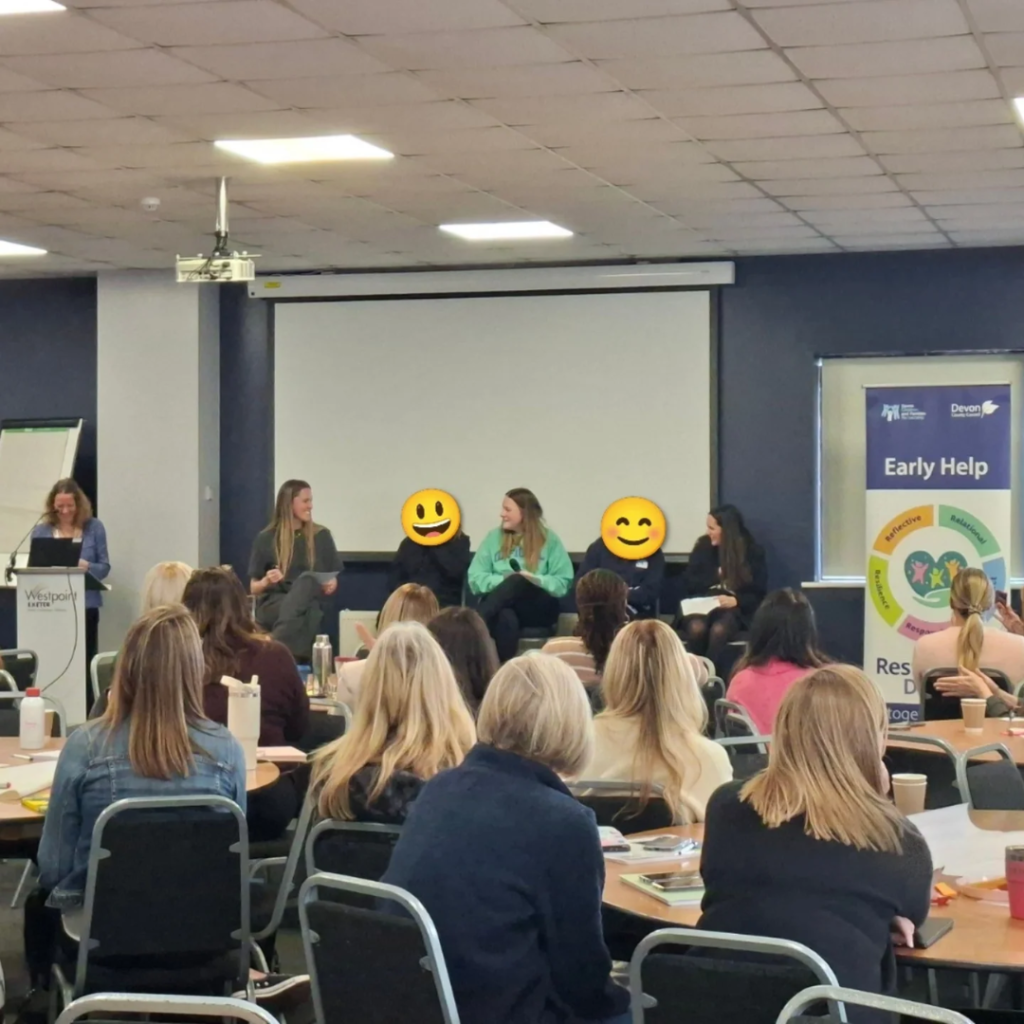 We joined Devon’s Voice of The Child Conference and shared our views