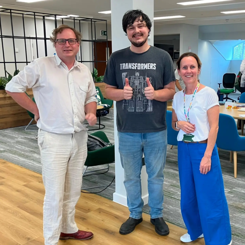 Leon took part in a Growing Futures workshop